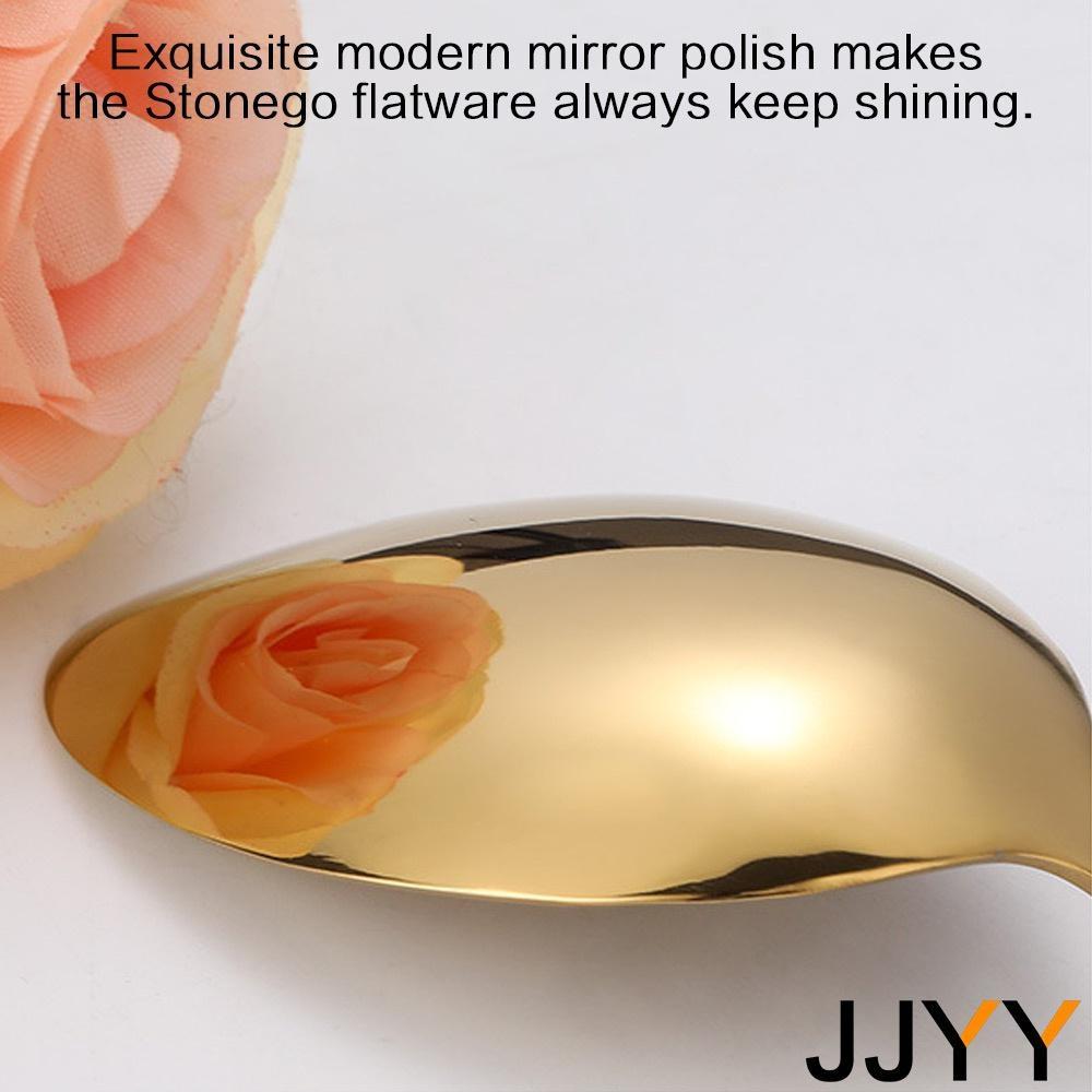 Premium 5-Piece Stainless Steel Flatware Set with Gift Box for Elegant Travel Camping Cutlery Home Wedding Use