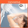 High Pressure Showerhead With Massage And Bubble Function, Ideal For Hot Showers