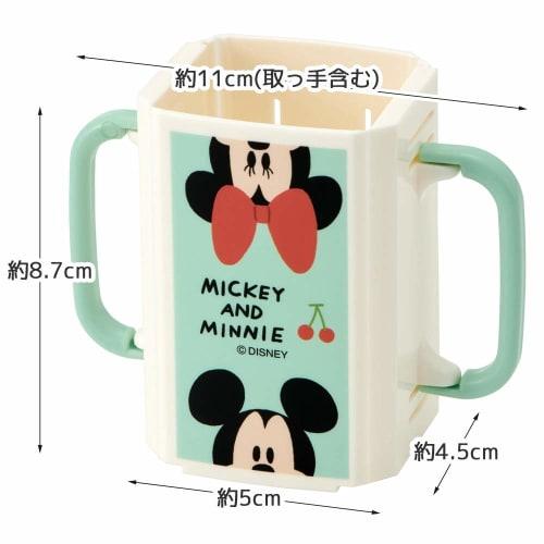 Skater Beverage Holder Paper Pack Mickey & Minnie Disney 10 x 5.5 x Height 9cm DHP2