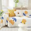 One-piece Type Polyester Cotton Sofa Cover Four Seasons Sofa Towel Non-slip Full Wrap Cover Cloth Universal Couch Towel Blanket