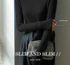 Women's Slim Fit Fleece Turtleneck - Autumn/Winter Long Sleeve Base Layer
