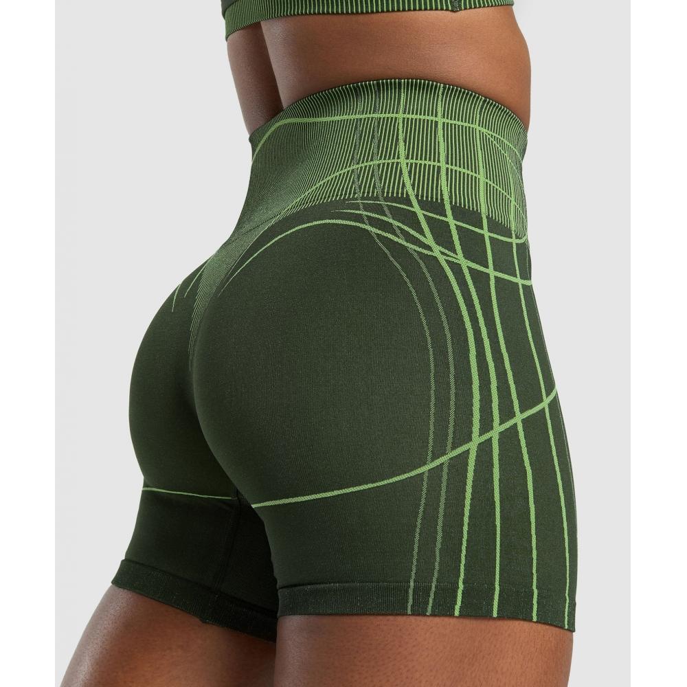 Gymshark Apex Seamless Shorts Trail Green Energy Gelato Green B3b4p Ec4y