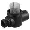 3X Water Pump Strainer Filter Set Include Twist On Pipe Strainer And Extra 50 Mesh Filter Screen, 1/2 Filter