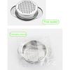 1/2pcs Universal Can Strainer Stainless Steel Can Colander Vegetable Fruit Can Strainer for Beans/Vegetables/Fruit/Tuna