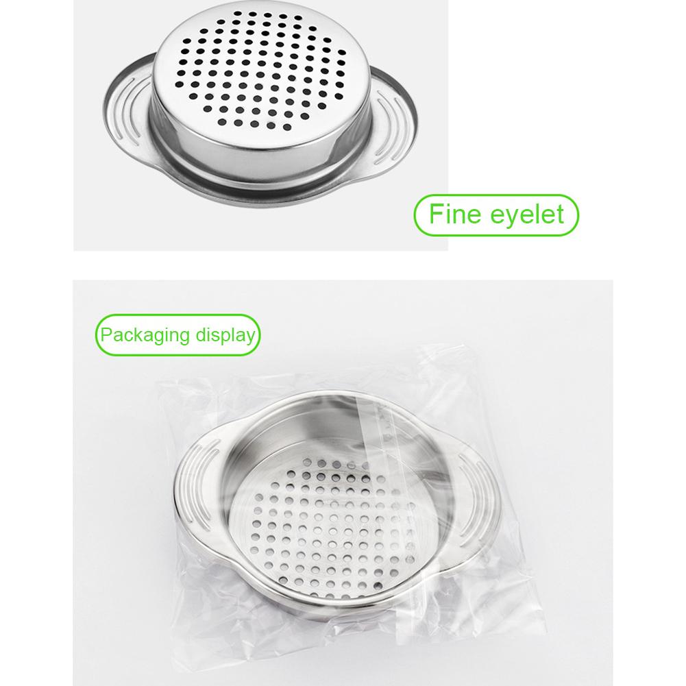 1/2pcs Universal Can Strainer Stainless Steel Can Colander Vegetable Fruit Can Strainer for Beans/Vegetables/Fruit/Tuna