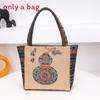Ethnic Embroidered Handbag For Women With Canvas Material And Zipper Closure For Daily Use