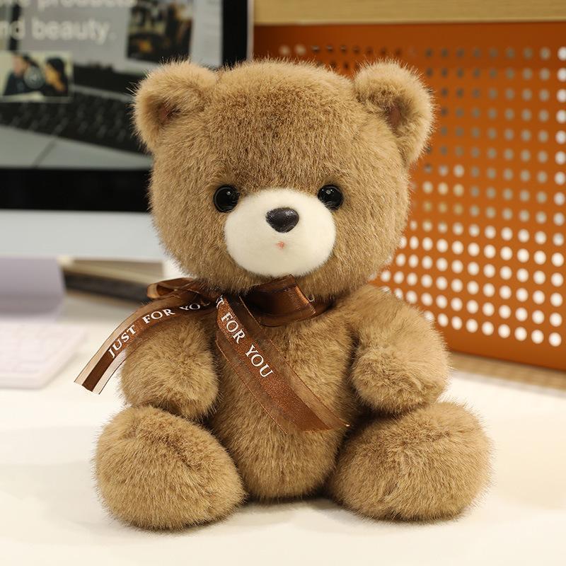 

Милый сидячий медведь плюшевая кукла кукла-мишка кукла-обнимашка кукла-тряпичная кукла для девочки подарок на день рождения 23cm（0.26kg） хаки