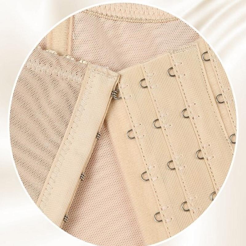 Waist Trainer for Women Postpartum Belt Corsets Underbust Cincher Trimmer Hourglass Body Shaper Girdle with Hooks Front