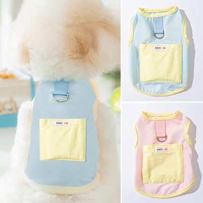 Dog Cool and Comfortable Summer Dog Two Leg Clothes Teddy Yorkshire Breathable Clothing Pet Supplies