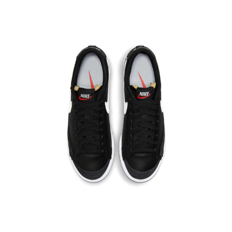 Nike Blazer Low Platform Black White Women's Sneakers Skateboard Shoes DJ0292-001