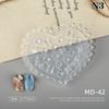 1Pcs 3D Bow Tie Nail Art Heart Shape Silicone Mold Star  Shape Mold Templates Gel Print Stencils Manicure Decoration