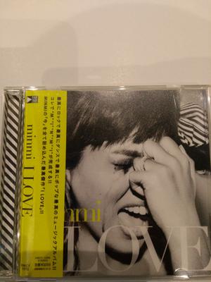 CD MINMI  I Love UMCF1095 UNIVERSAL 2013 Japan ObiDance  Electronica Used