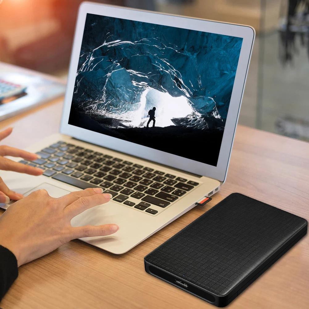 HDD Enclosure Support 6TB External Hard Drive Case High Speed External Hard Drive Enclosure for 2.5inch SATA 1 2 3 Smart Sleep