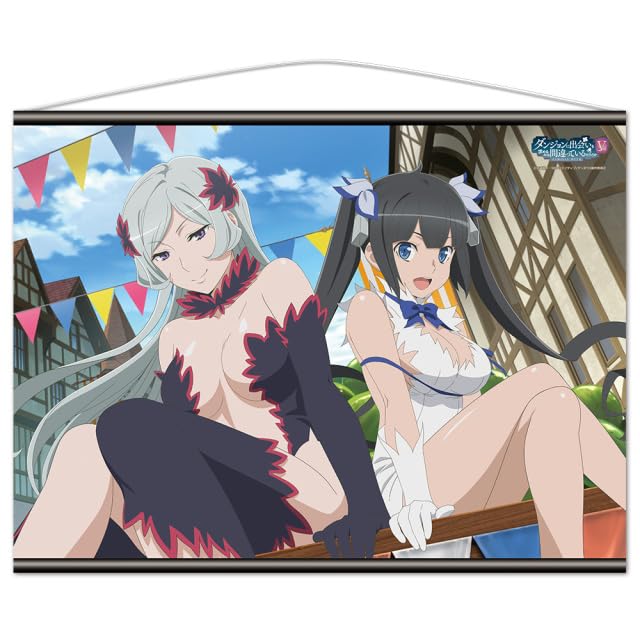 Is It Wrong To Try To Pick Up Girls In a Dungeon? V B2 Tapestry: Hestia & Freya