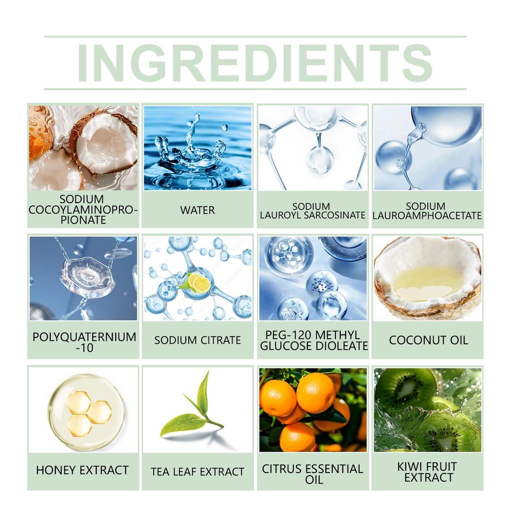 YEGBONG Pet Shampoo, Suitable for Cats and Dogs, 5-in-1 Care with Plant Extracts, Anti-Tangling and Easy To Comb, 100ml