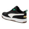 Puma Rebound V6 Low 75 Years Fabric Synthetic Leather Low Top Sneakers Unisex Sneakers Black White 392484-01