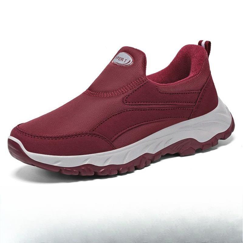 Scarpe Comode da Donna Slip-On con Suola Spessa, Leggere per Anziani, Scarpe Casual Comode da Esterno.
