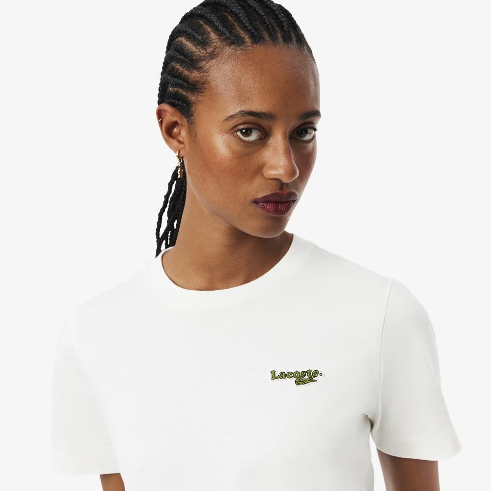 Lacoste Women's Soft Branding Short-Sleeve T-Shirt TF5058-56G70V