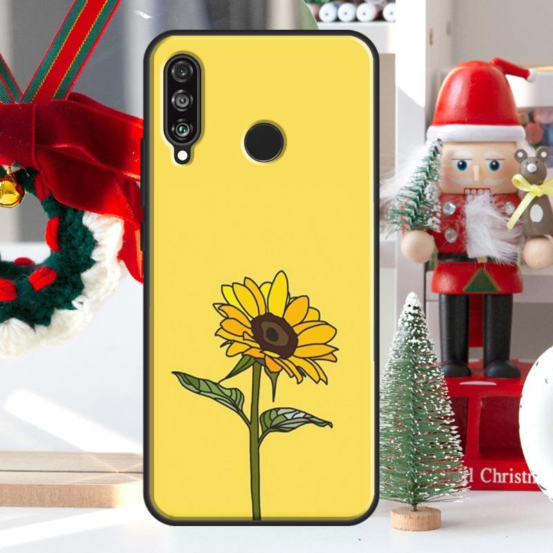 Daisy Sunflower Floral Flower For Huawei Nova 7i 8i 11i 12i 12s Y73 Y70 Y90 Y60 Y72 Y61 Y91 9 10 SE P30 Pro P40 Lite Case