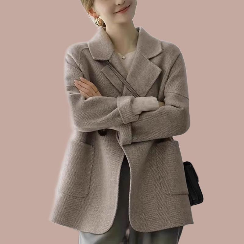 Women's Stylish Wool Coat - New Autumn & Winter Short Design, Elegant & Trendy