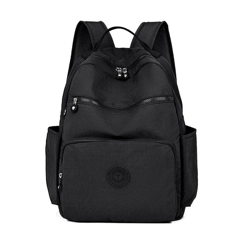 Backpack Large Capacity Women's Travel Backpack Nylon Student School Bag