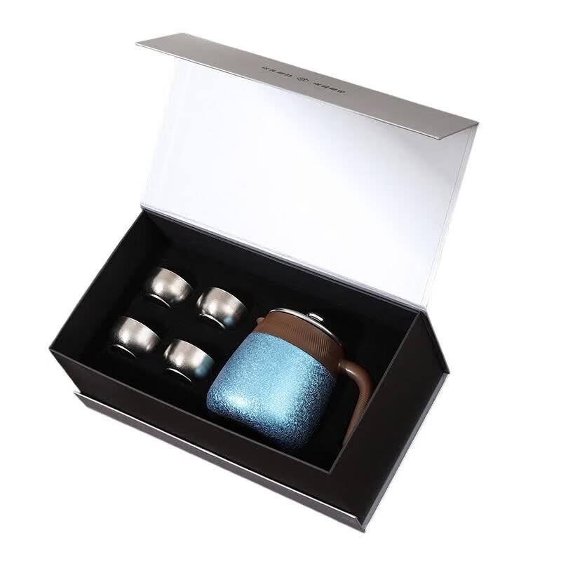 Burnell 700ml Titanium Teapot Set