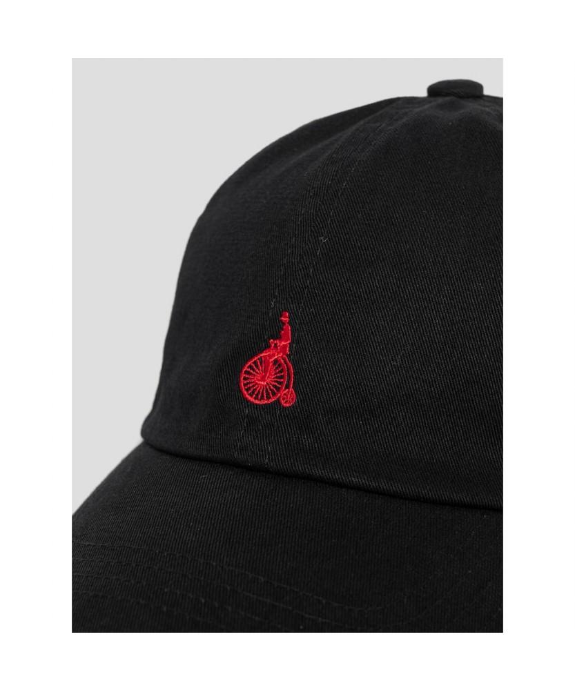 Binpolaegseseoli Cotton Twill Logo Washed Ball Cap - Black