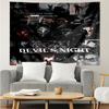 Devil's Night Tapestry for Bedroom Aesthetic Classroom Tapestries Wall Hanging for Living Room Dorm Office,Ideal Creative Gift
