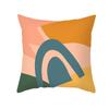 Sofa Pillow Cover Nordic Simple Abstract Office Cushion Peach Skin Pillow Cover