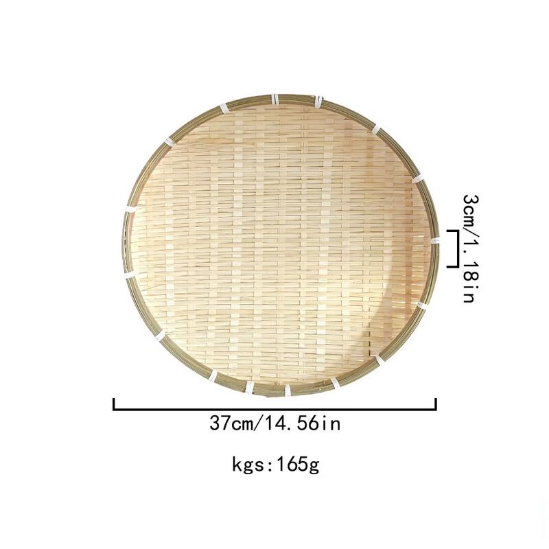 Handwoven Bamboo Food Drying & Storage Baskets