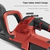 Household Rechargeable Handheld Grass Trimmer Garden Pruning Power Tool Blue/Red Portable Brushless Electric Hedge Trimmer
