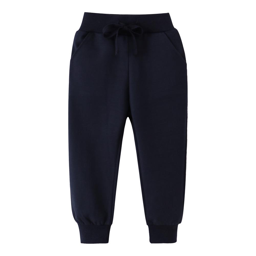 Hidden Youth Autumn-Winter Cotton Terry Toddler & Boys  Sweatpants - European American Style 140cm