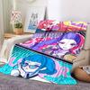 1pc KPop, Huntrix Blanket Lightweight Flannel Blanket Throw Blanket For Sofa, Bed, Travel, Camping, Livingroom, Office, Couch
