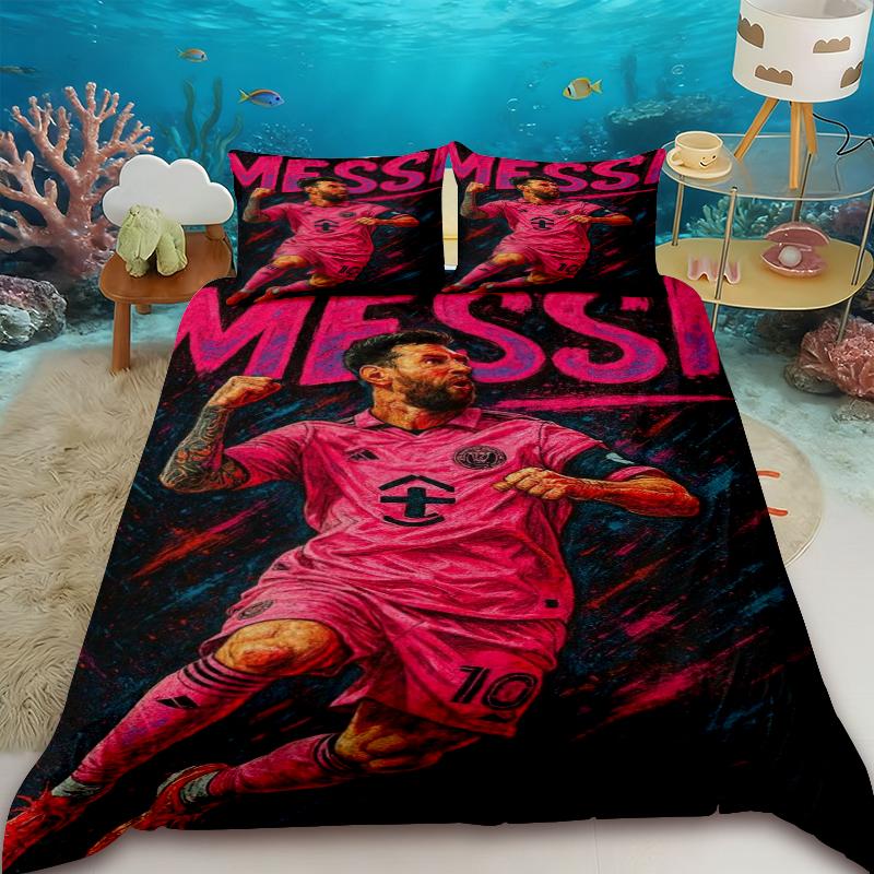 

Duvet Cover FashionFootball Star R-Ronaldo Printing Bedding Set Duvet Cover Comforter Bed Youth Kids Girl Boys Birthday Gift 135x200cm