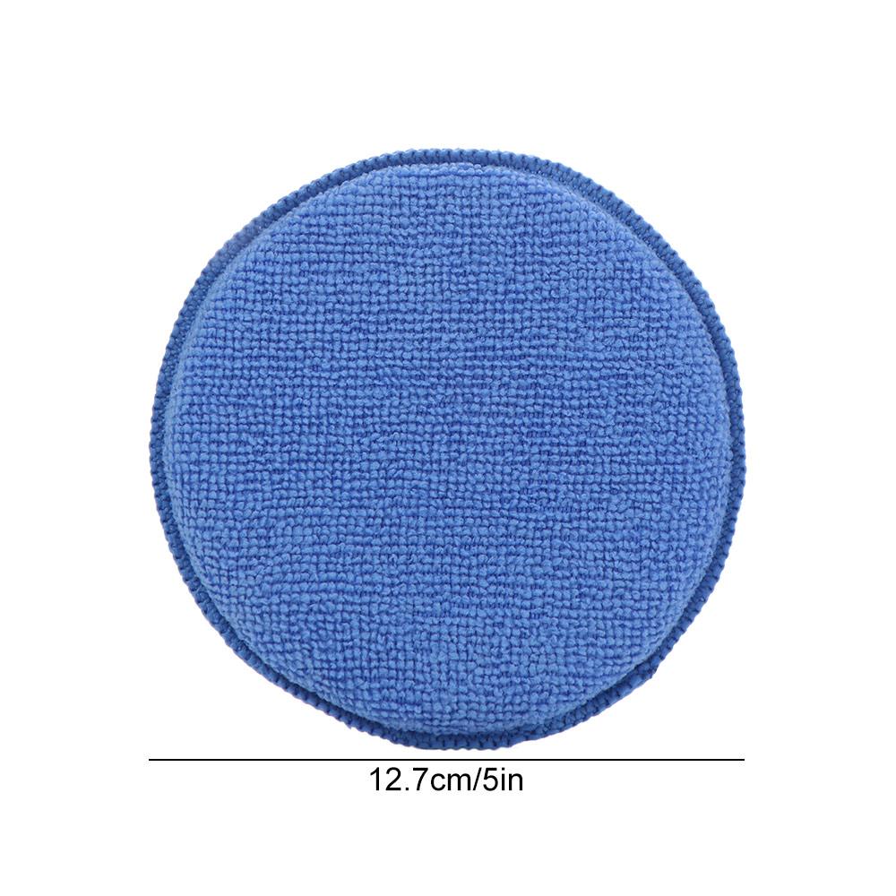 6pcs Machine Washable Wax Applicator Pads Double-sided Cleaning Sponge Wipe Clean Washing Tool
