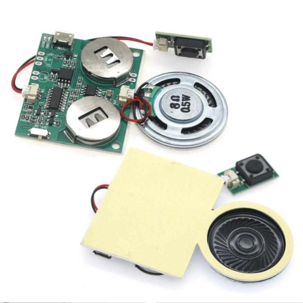 Key-Operated Magnetron Light-controlled Voice Chip Module For Greeting Cards Programmable Music Player Kit