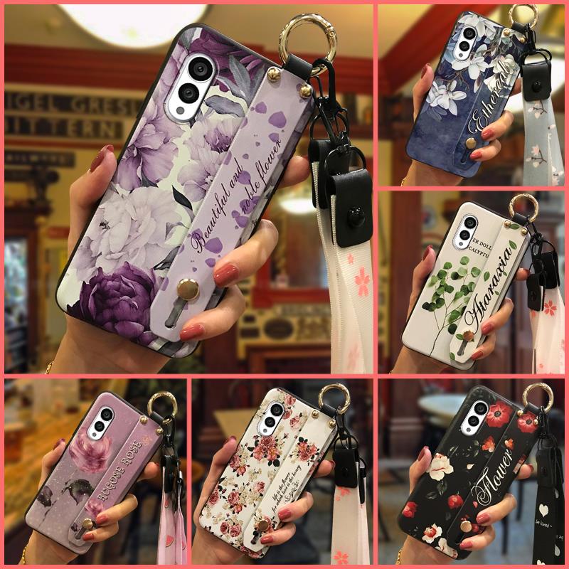 Anti-dust Protective Phone Case For FCNT/Fujitsu Arrows N F-51C Fashion Design Wristband Kickstand Durable Phone Holder