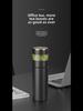 Men's Portable Thermos with Tea Separator & Intelligent Temperature Gauge - 316 Stainless Steel Water Cup