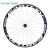 1 Side Multicolor Bike Wheel Rims Reflective Stickers Decals Cycling Safe Protector 26/27.5inch Wheel MTB Bike Accessories