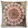 New Dreamy Rainbow Boho Beautiful Flower Gorgeous Floral Mandalas Fantasy Moon Stars Prints Cushion Cover Throw Pillow Case