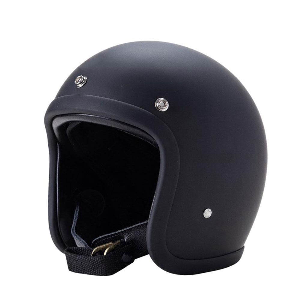 Japanese Vintage Small Shell TT&COCASCOS Open Face Helmet Jet Cafe Racer 500TX Scooter 3/4 Open Motorcycle Helmet