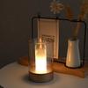 Yousheng LED Night Light with Gesture Control Soft Glow Flicker Free Motion Sensor Technology Bedside Lamp Simulation Candle Decor