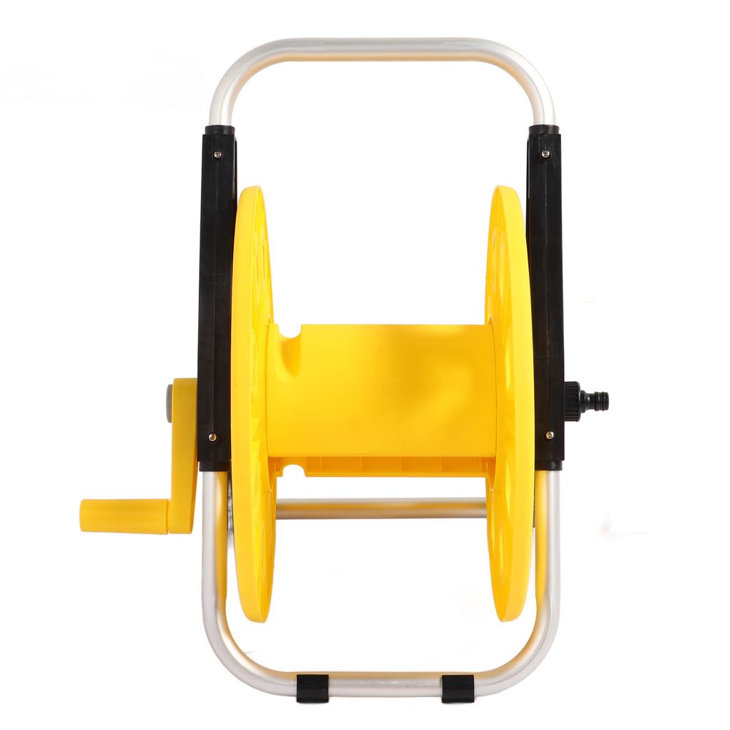 1/2 tums trädgårdsslangvinda Bärbar trädgårdsslanghållare Rymmer 60 m 197 fot Vattenrör för utomhusbruk