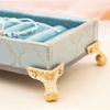 Blue Bronzing Jewelry Display Stand for Many Kinds of Jewellery's Displaying