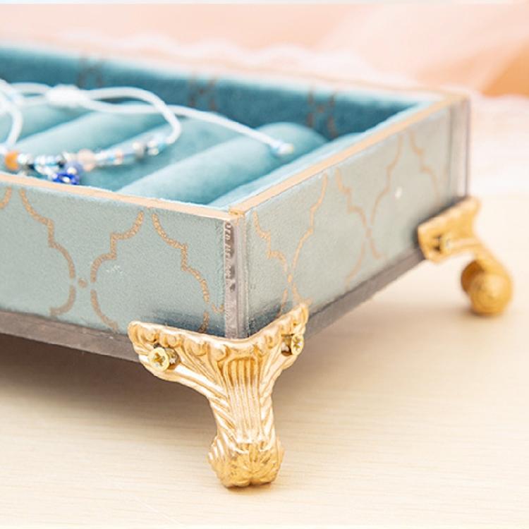Blue Bronzing Jewelry Display Stand for Many Kinds of Jewellery's Displaying