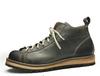 Herren Amekaji Stil Hohe Arbeitsstiefel, Robuste Britische Vintage Lederstiefel mit Klobiger Spitze und Klobiger Sohle, Robust & Lässig