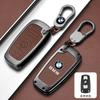 BBKT7 Zinc Alloy Leather Car Smart Key Case Cover for BMW 1 3 5 7 Series X1 X3 X4 X5 F10 F15 F16 F20 F30 F18 F25 M3 M4 E34 Sticker