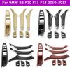 F10 F11 F18 7-teiliges Set LHD Innenraum Armlehne Türgriff Panel Zierleistenabdeckung Für BMW 5er Serie 520i 523i 525i 528i 535i