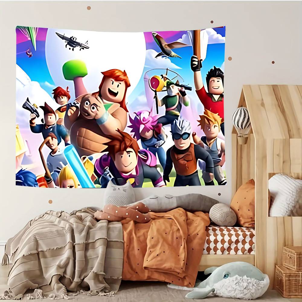 RRobloxsw Tapestry Customizable Tapestries Of Various Styleswall Hangings Celebrity Photo Printingwall Hangings
