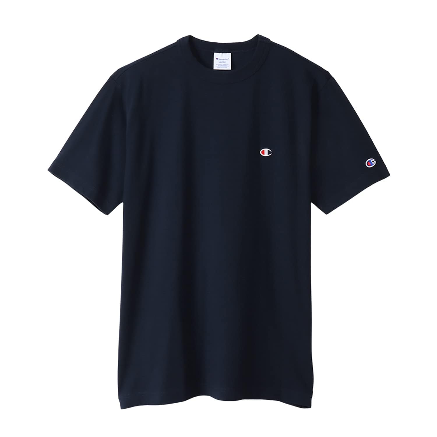 

Футболка Short One Point Logo с коротким рукавом Basic L [Champion], Рукав, 100% хлопок, Стандартная, Вышивка, Футболка, C3-P300Z, Мужская, Темно-синий, тёмно-синий